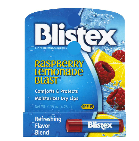 Blistex Lip Protectant, SPF 15 Raspberry Lemonade Blast