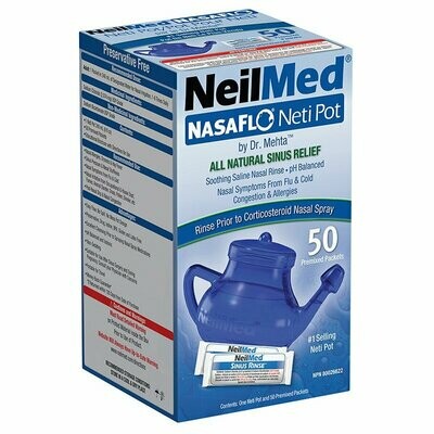 NeilMed NasaFlo Neti Pot ኒልመድ ናሳፍሎ ነቲ ፖት