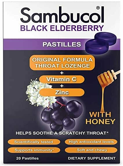 Sambucol Black Elderberry ሳምቡኮል ብላክ ኤድቤሪቤሪ