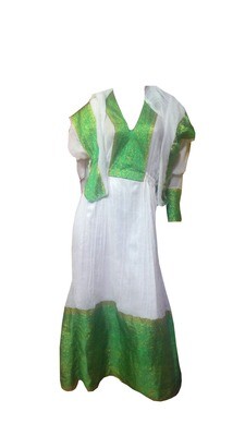 የሀበሻ ቀሚስ Ethiopian Traditional Dress