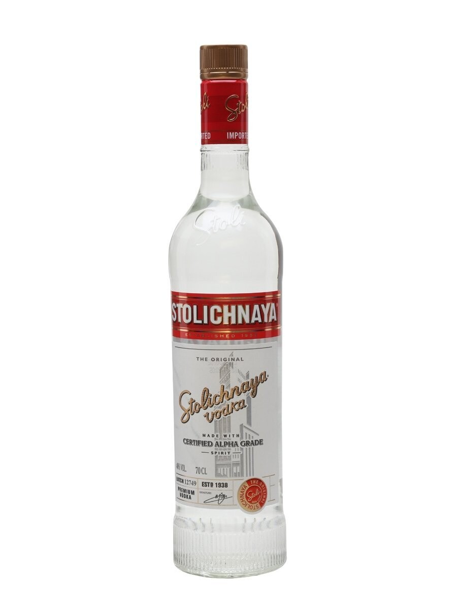 Stolichanya Red Label