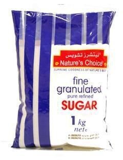 Nature&#39;s Choice Fine Granulated Suger ኔቸርስ ቾስዝ የተፈጨ ስኳር