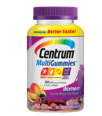 Centrum Women MultiGummies Multivitamin &amp; Multimineral Supplement