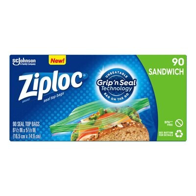 Ziploc Sandwich Bags