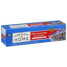 Quart Slider Storage Bags