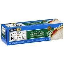 Fold &amp; Close Sandwich Bags