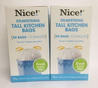 Drawstring Tall Kitchen Bags