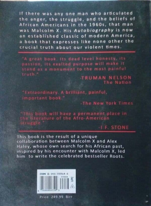The Autobiography of Malcolm X By Alex Haley