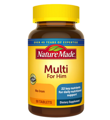 Nature Made ኔቸር ሜድ (Multi For Him Dietary Supplement Tablets)