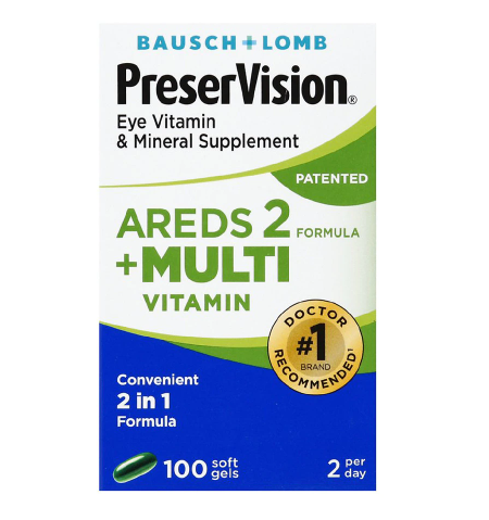 PreserVision ፕሪዘርቪዝን (Areds 2 Multi-Vitamins)