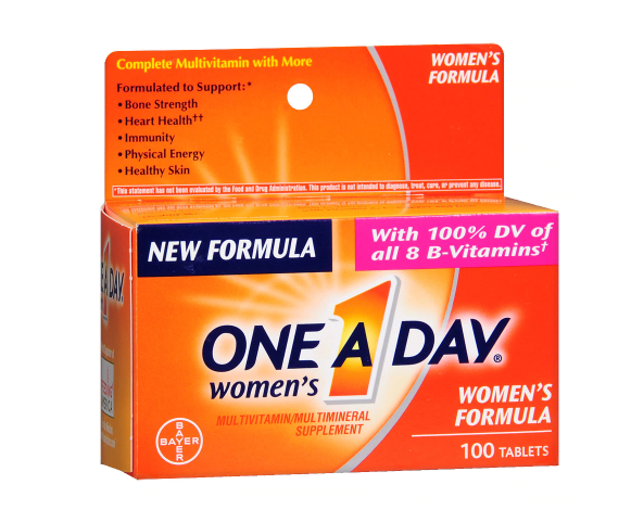 One A Day  ዋን ኤ ደይ ( Women&#39;s Multivitamin/Multimineral Supplement Tablets )