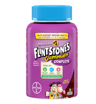 Flintstones ፍሊንትስቶንስ (Children&#39;s Complete Multivitamin Gummies)