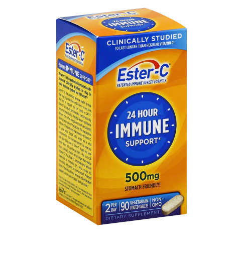 Ester C ኤስተር ሲ ( 500 mg Vitamin C Vitamin Supplement Coated Tablets)