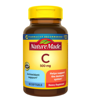 Vitamin C 500 mg Softgels  ቫይታሚን ሲ