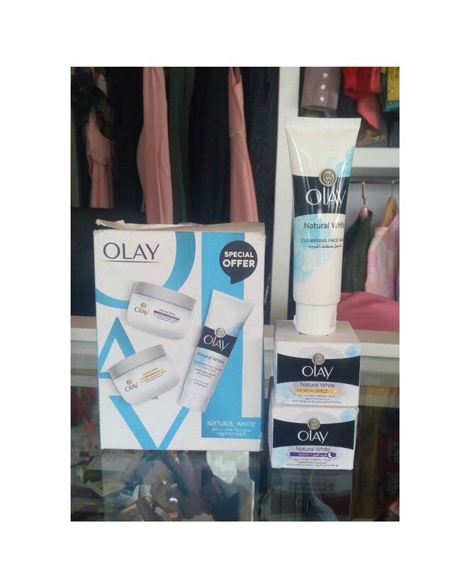 Olay Natural White ኢላይ ናቹራል ሁዋይት