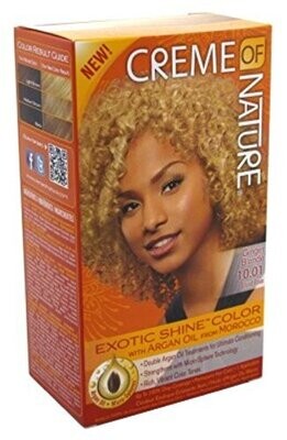 Argan Oil Exotic Shine Permanent Hair Color Kit, Ginger Blonde
