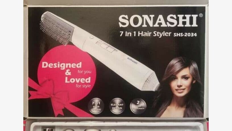 SONASHI Straightener Brush ሶናሽ ብሩሽ