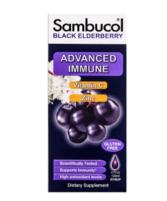 Sambucol Black Elderberry Advance Immune Syrup