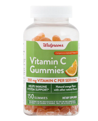 Vitamin C 250 mg Gummies Orange ቫይታሚን ሲ