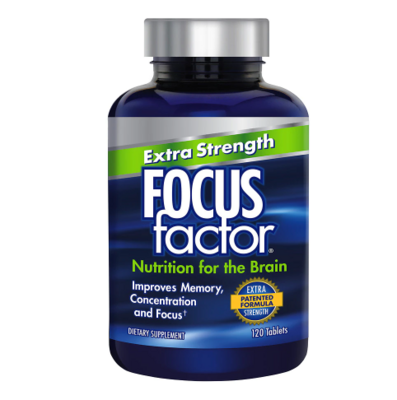 Focus Factor ፎከስ ፋክተር Extra Strength Tablets