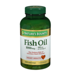 Nature&#39;s Bounty ኔቸር ቦንቲ (Odorless Fish Oil 1000 mg Dietary Supplement Softgels)