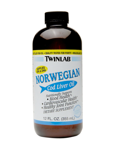 Twinlab Norwegian Cod Liver Oil Dietary Supplement Liquid
