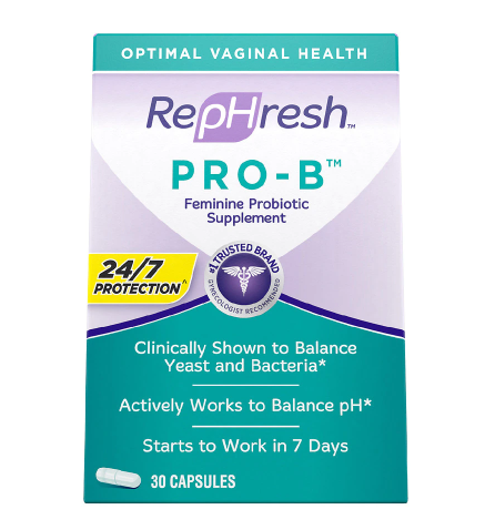 RepHresh ሪፕፍረሽ Pro-B Probiotic Supplement for Women