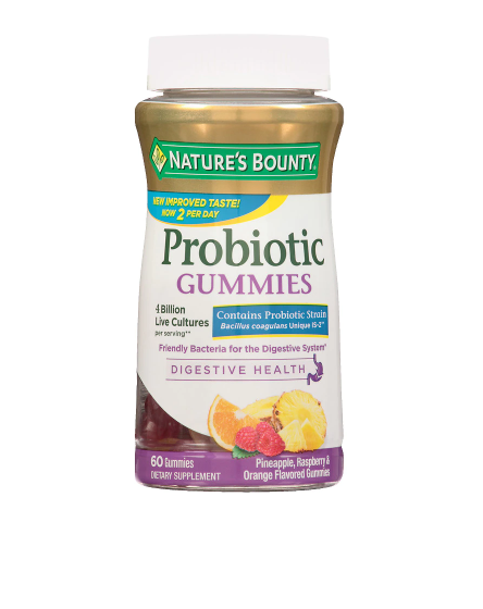Probiotic ፕሮባዮቲክ 4 Billion Live Cultures Gummies