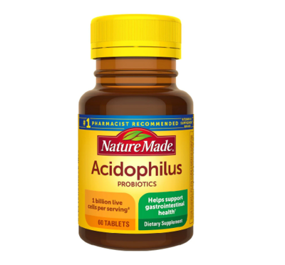 Nature Made ኔቸር ሜድ Acidophilus Probiotics Tablets