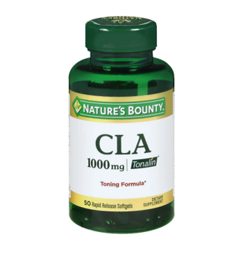 Nature&#39;s Bounty CLA 1000 mg Dietary Supplement Softgels