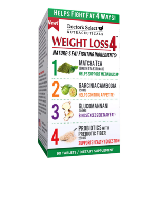 Doctor&#39;s Select Nutraceuticals Weight Loss 4, Tablets