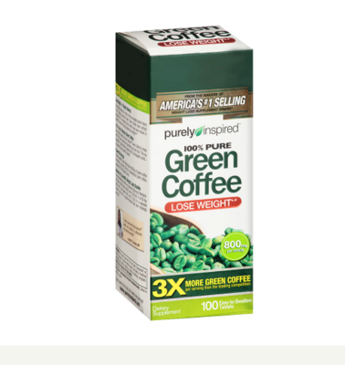 Purely Inspired Green Coffee Bean, Tablets