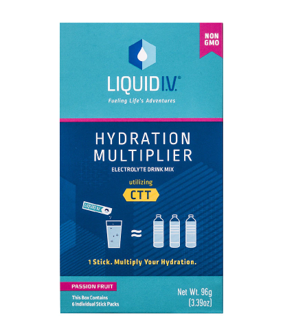 Liquid I.V. ( Hydration Multiplier Electrolyte Powder Supplement Drink Mix Passion Fruit )