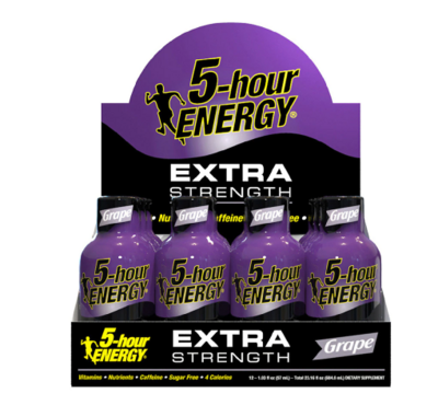 5-Hour ENERGY Shot, Extra Strength Grape