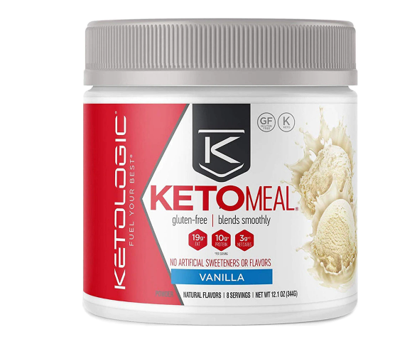 KetoLogic KetoEnergy Meal Replacement Shake Powder Vanilla