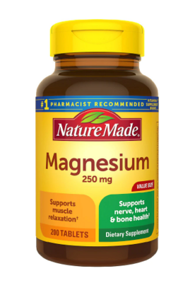 Nature Made Magnesium Oxide 250 mg Tablets