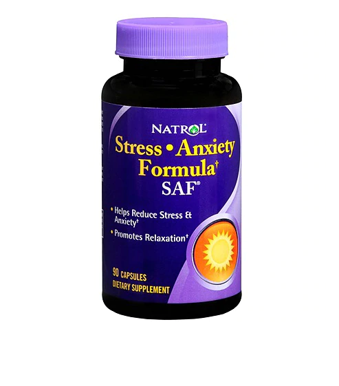 Natrol Stress Anxiety Formula Dietary Supplement Capsules