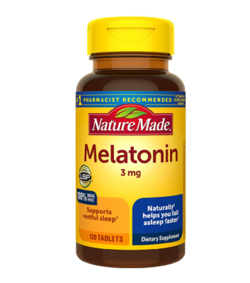 Nature Made Melatonin 3 mg Tablets