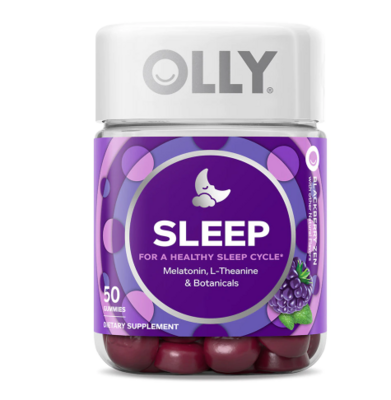 OLLY Restful Sleep Gummy, Blackberry Zen