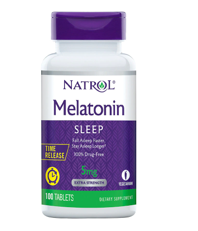 Natrol Melatonin 5mg Time Release Tablets