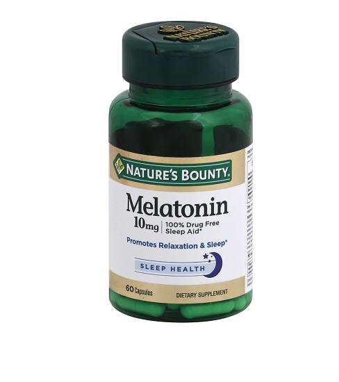 Nature's Bounty Maximum Strength Melatonin 10 mg Capsules