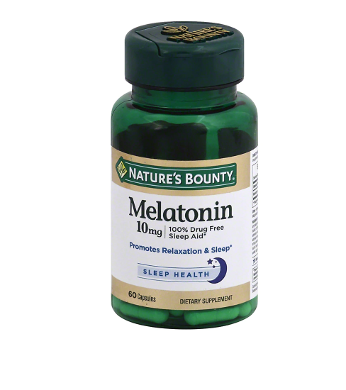 Nature&#39;s Bounty Maximum Strength Melatonin 10 mg Capsules