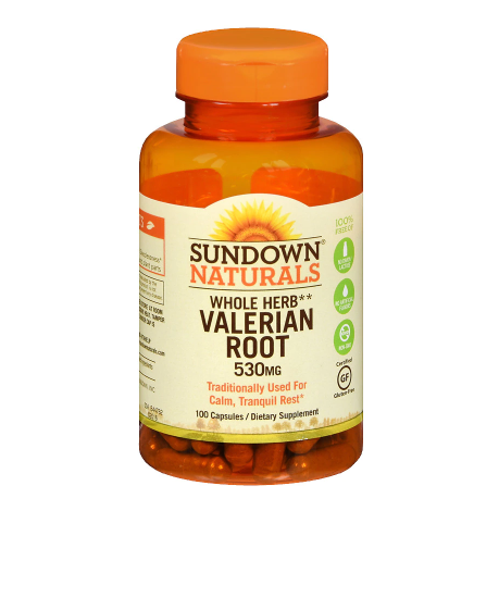 Sundown Naturals Naturals Valerian Root 530 mg Dietary Supplement Capsules