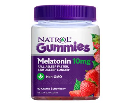 Natrol Melatonin 10 mg Gummies Strawberry