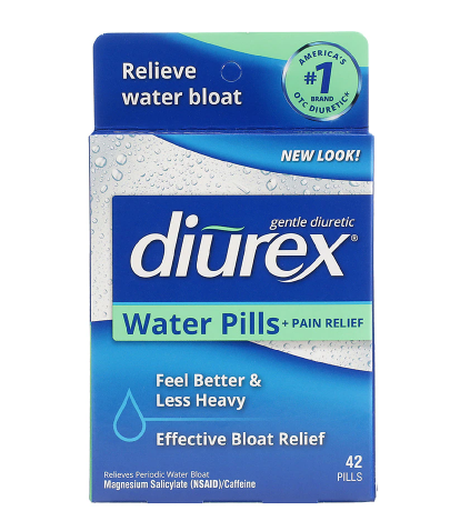 Diurex Water Pills + Pain Relief