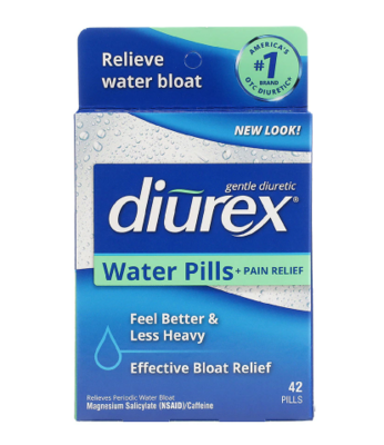 Diurex Water Pills + Pain Relief
