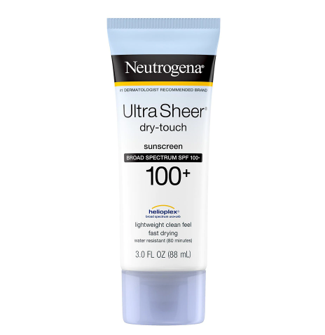 Neutrogena Ultra Sheer Dry-Touch SPF 100 Sunscreen Lotion