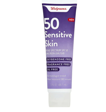 Sensitive Sunscreen Lotion SPF 50