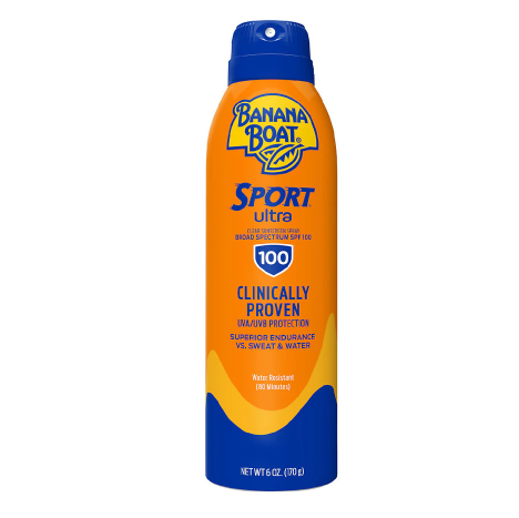 Banana Boat Ultra Sport Clear Sunscreen Spray SPF 100