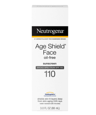 Neutrogena Age Shield Face Oil-Free Sunscreen SPF 110